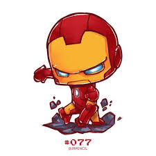 Iron Man Jr Pencil Iron Man Drawing Marvel Cartoons Chibi Marvel