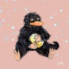Fantastic beasts and where to find them 3 (2022). Niffler Drawing Step By Step Progress Fantastic Beasts Amino