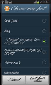 Implementation of a textview and all its direct/indirect subclasses with native support for the roboto fonts, includes the brand new roboto slab fonts. Fonts Style For Android Boyar