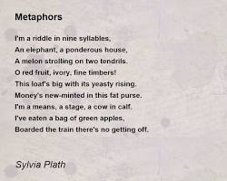 Image of poem Metaphors