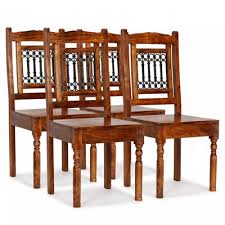 Maybe you would like to learn more about one of these? Vidaxl Dining Chairs 4 Pcs Solid Wood With Sheesham Finish Classic Vidaxl Com