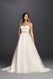 Strapless Sweetheart Tulle Wedding Dress David S Bridal Wedding Dresses Trendy Wedding Dresses Davids Bridal Wedding Dresses