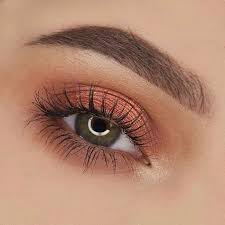 Fall Winter Eye Makeup Models 2020 2021 In 2020 Copper Eye Makeup Winter Makeup Makeup For Green Eyes