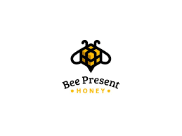 Bee Present Bee Quotes Bee Branding Design Logo