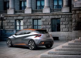 Carscoops Nissan Sway Makes Us Excited About The Micra For The First Time Hatchback Car Exterior Nissan