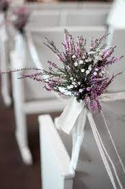 Heather Simple Wedding Flowers Wildflower Wedding Flower Table Decorations