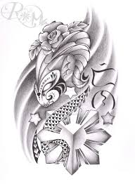 Warriors inked tattoos on their chests and head to show strength. 16 Filipino Tattoo Designs