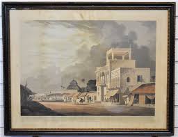 Thomas Daniell, hand coloured aquatint ...