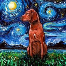 Check spelling or type a new query. Redbone Coonhound Art Starry Night Dog Art Print By Aja Etsy