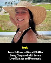 bit.ly/3RYUwWE Travel influencer Vanessa Konopka has died at age 28, months  after she was diagnosed with severe liver damage and pneumonia.
