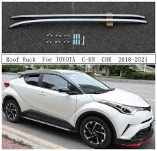 The all new toyota chr will be launching soon in malaysia. Roof Rack For Toyota C Hr Chr 2018 2019 2020 2021 Aluminum Alloy Rails Bar Luggage Carrier Bars Top Bar Racks Rail Boxes Roof Racks Boxes Aliexpress