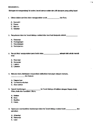 Jadual spesifikasi ujian sejarah tahun 4 peperiksaan akhir tahun 2015 bil tajuk minggu pembelajaran jenis soalan jumlah item soalan konstruk aras kesukaran jumlah objektif… jadua l spesifika si ujian sejarah tahun 4 peperiksaan akhir tahun 2015. Akhir Tahun Sejarah Tahun 4