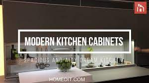 This particular version feels like a gorgeous spin on a modern art deco space mixed with farmhouse touches—just take a peek at that backsplash. Modern Kitchen Cabinets Inspiring Variety Of Kitchen Cabinet Ideas Youtube