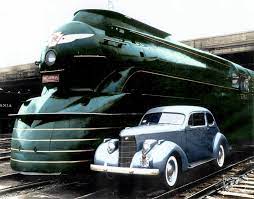 Age Of Diesel Vintage Vintage Train Art Deco