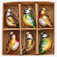 Bird Christmas Tree Ornaments Glass Bird Christmas Tree Decorations 12 99