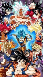 Many Forms Of Guku Dragon Ball Goku Anime Dragon Ball Super Dragon Ball Super Goku