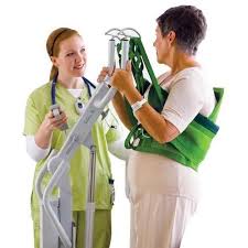 That extra help getting up, liko slings, molift slings. Sabina Safetyvest