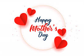 Happy mother's day to an incredible mother and wife! Happy Mothers Day Hearts Celebration Card Design Free Vector Download On Freepik