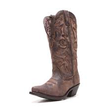 Laredo Womens Wide Calf Snip Toe Cowboy Boots 51079