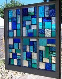 Medium copper blue corella classic cathedral stained glass sheet wissmach x cla. Pin On Janelas Claraboias Vitrais Espelhos