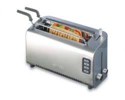 Kenwood Ttm312 Grille Pain 1075 W Thermostat 10 Positions Aluminium Paingrille