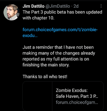 Not sure if there will be a part two for safe haven. Zombie Exodus Safe Haven Part 2 Discussion Zombieexodus