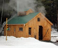 The traditional 'cupola' design allows maximum vapour to escape and is a nod to the early sugar makers, who used buckets to collect sap and loaded horse drawn wagons to the sugar house. New England Sugar Shacks Plans Jamaica Cottage Shop Facebook