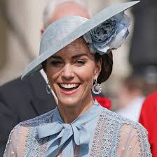 Kate Middleton Wears Blue Dress to Post Coronation Garden Party at  Buckingham Palace