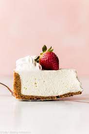 Creamy And Smooth No Bake Cheesecake With A Thick Buttery Graham Cracker Crust This Easy No Cheesecake Recipes Easy Cheesecake Recipes Easy No Bake Cheesecake