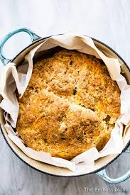 No Yeast Bread With Herbs And Cheese Recipe In 2020 No Yeast Bread Yeast Bread Recipes