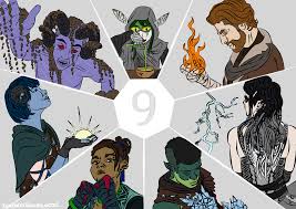 Ravenwood S Art Blog The Mighty Nein Elements By Isabella Ravenwood Did you freehand this piece or is there a sort. art blog the mighty nein elements