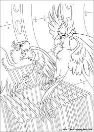 Here are 15 rio coloring pages of some of the famous characters from the same film. Rio Coloring Picture
