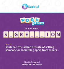Even after many years of education, there are certain things that some people still get confused by. Edufocal Sur Twitter It S Time For Another Word Game Fill In The Blanks And Comment Below With The Full Word Edufocal Play2learn