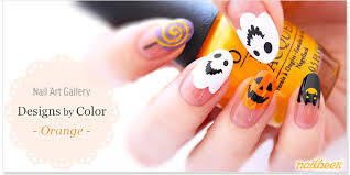 Free orange and yellow nails art designs idea. Orange Nail Designs Nailbees