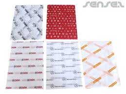 Cute branded packaging and custom tissue paper with branding pattern. Promotional Printed Tissue Paper Pieces Sense2 Australia