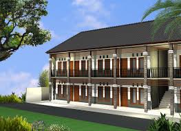 Kumpulan desain rumah kost dan kontrakan / homestay. Desain Rumah Kost 1 Lantai Minimalis Cek Bahan Bangunan