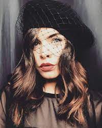 Beret Hat With Veil French Beret Veiled Paris Style Black Etsy Hat With Veil Black Beret French Beret