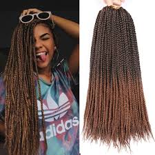 They're stylish, easy to maintain, and can be worn in start with freshly washed and detangled hair (at least three inches of hair is required). Amazon Com 7 Packs 18 Inches Medium Box Braids Hair Ombre Crochet Hair Extensions Crochet Braids Hair Kanekalon Jumpo Braiding Hair 20 Strands Pack 18 Inch 1b 30 Beauty