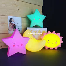 Warm Light Moon Star Sun Led Baby Night Lights Lamp Kids Gifts Toys Sleeping Room Novelty Lighting New Baby Night Light Moonbaby Night Light Aliexpress