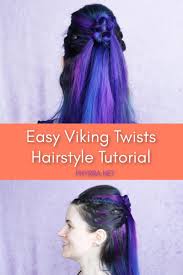 Maybe you would like to learn more about one of these? Easy Viking Twists Hairstyle Tutorial