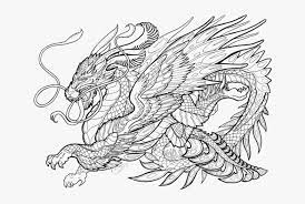 Check spelling or type a new query. Transparent Medieval Dragon Clipart Black And White Mythical Creatures Coloring Pages For Adults Hd Png Download Transparent Png Image Pngitem