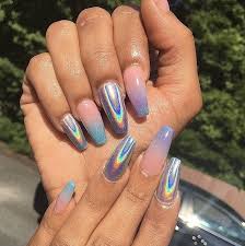 Nail Polish 39 D Top Nail Nail Art Acrylic Nails Nails Acrylic Coffin Tumblr Chrome Nails Acrylic Holo Nail Ar Holographische Nagel Nageldesign Nagellack I was honestly impressed how well it stayed on the base of the nail, even if it *did* get everywhere else.