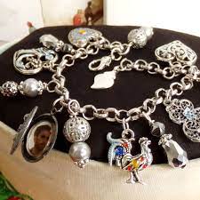 Viana Heart Barcelos Rooster Portuguese Bracelet Etsy Heart Locket Charm Bracelet Metal Jewelry