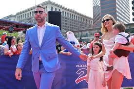 Detroit Tigers on the red carpet at MLB All-Star Game