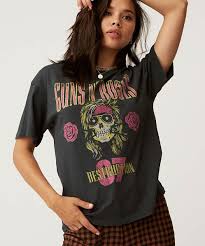 This is the highest quality, officially licensed guns n roses merchandise available! Daydreamer Guns N Roses Boyfriend Tee Vintage Black Cb1265gnr687 Free Shipping At Largo Drive