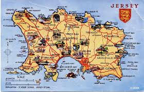 Nice Map Of Jersey British Isles Jersey Channel Islands Channel Islands Tourist Map