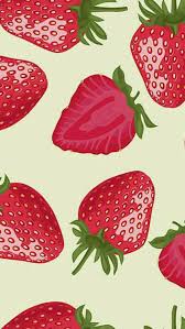 Looking for the best wallpapers? Strawberry Background Wallpaper Iphone Wallpaper Ponsel Seni
