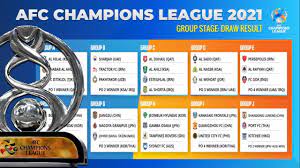3 тур таблица календарь статистика. Draw Result Afc Champions League 2021 Draw Group Stage Jungsa Football Youtube