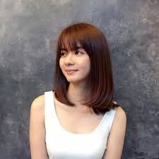 For example, if you have 12 inches of length, your hair will likely fall just past your shoulders. Pin On Bob Hair Styles For Asians