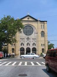 Our Lady Of The Miraculous Medal Seen From Bleecker Street Nyc Life Ridgewood Queens New York